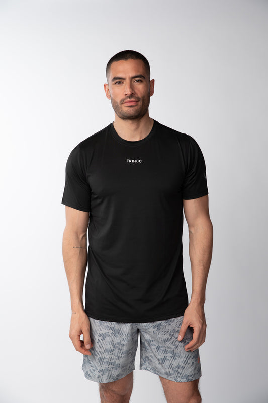 Polera cuello redondo básico Hombre