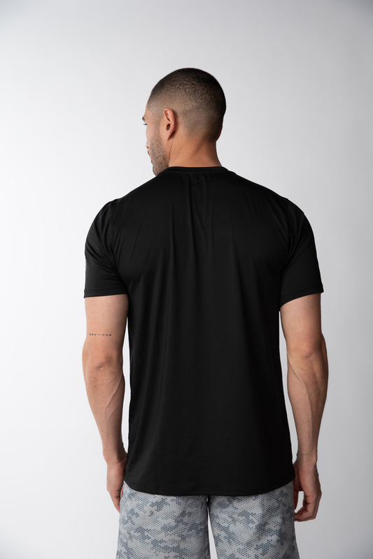 Polera cuello redondo básico Hombre