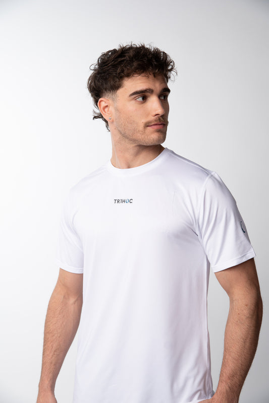 Polera cuello redondo básico Hombre