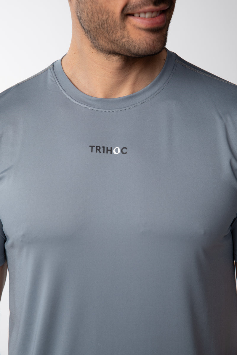 Polera cuello redondo básico Hombre