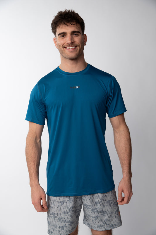 Polera cuello redondo básico Hombre