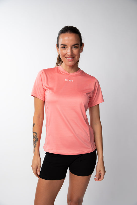 Polera cuello en V Mujer