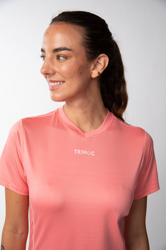 Polera cuello en V Mujer