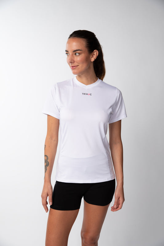 Polera cuello en V Mujer