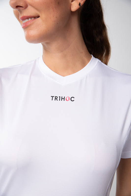 Polera cuello en V Mujer
