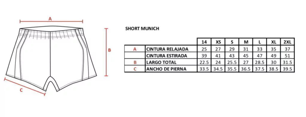 Short dama Munich TK