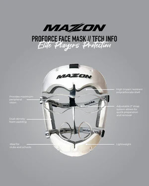 Mazon Proforce Face Mask Polycarb